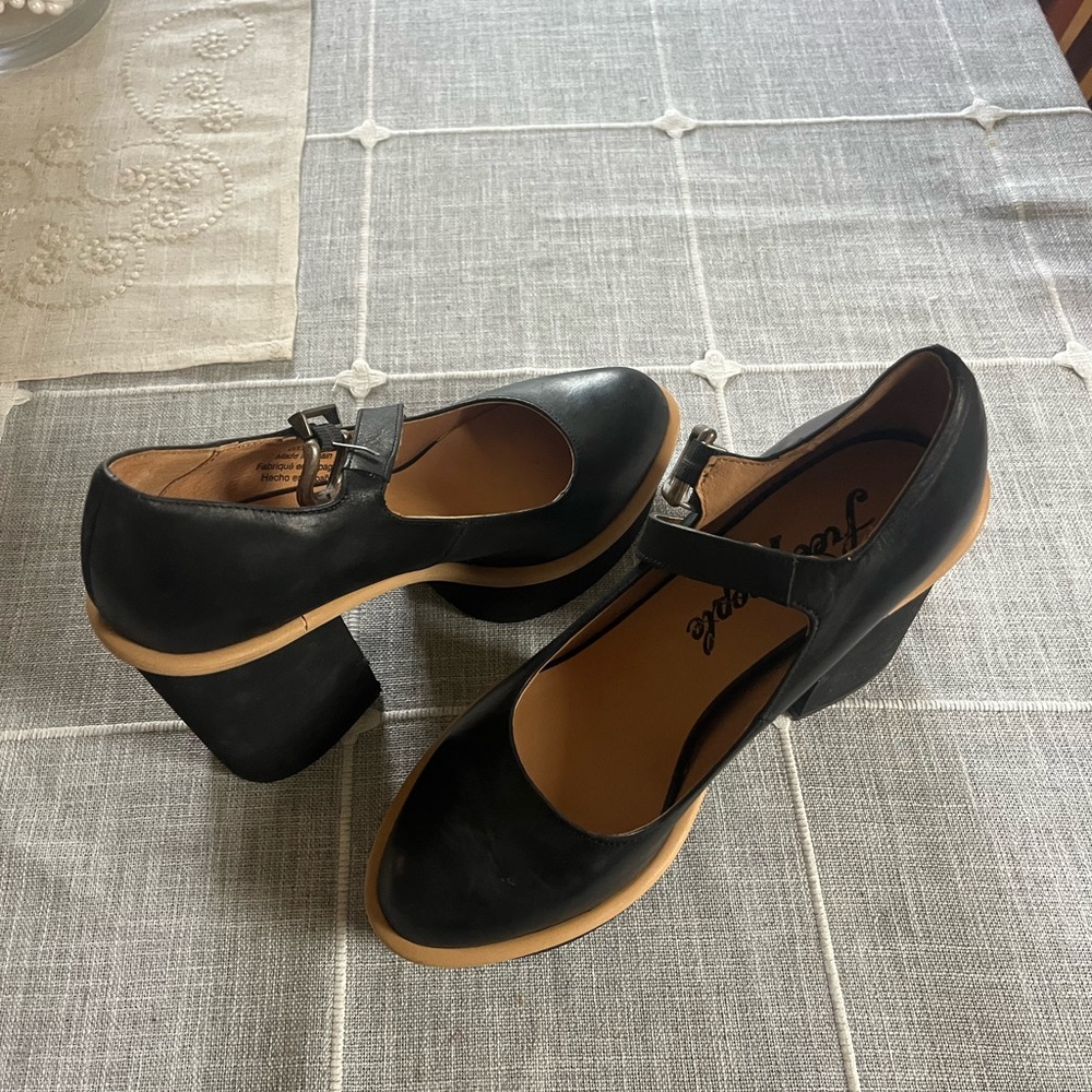 Black Mary Jane Platform Shoes